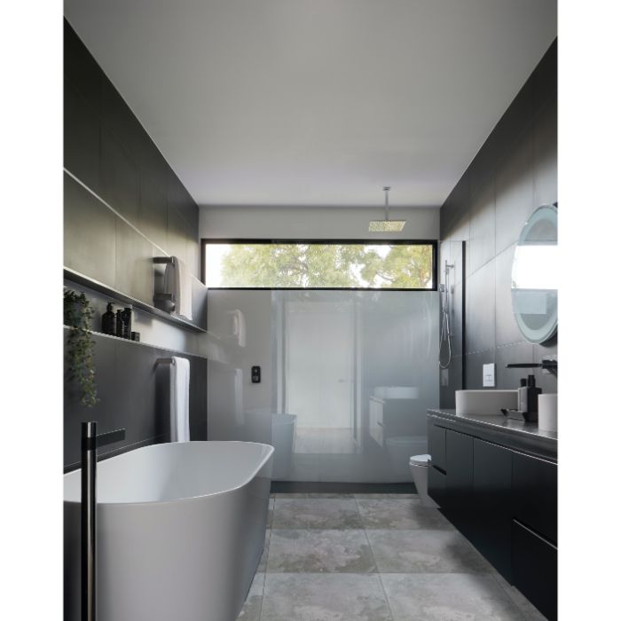 Sky Grey Matt Porcelain 60X60cm Outdoor Residential Commercial Wall Floor Tile - TILES Paradise